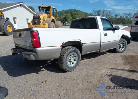 2006 Chevrolet Silverado 1500 Work Truck from USA, damaged, VIN 3GCEC14V46G119022